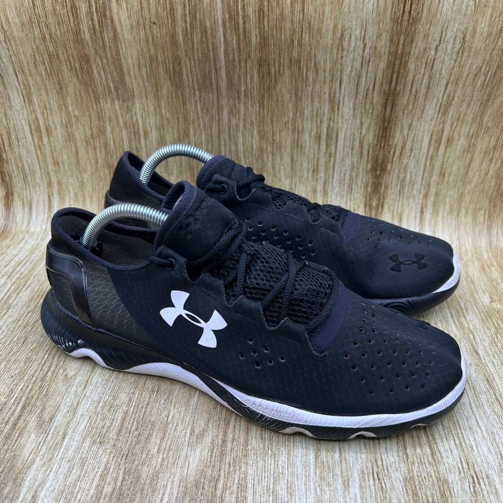 Under Armour Speedform Apollo Men's Size 11 Black Running Shoes 1245952-006